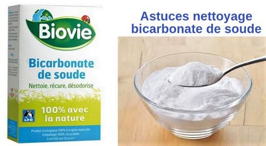 Les astuces nettoyage du bicarbonate de soude