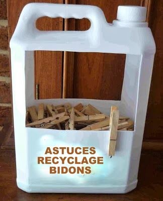 Recycler ses bidons en plastique