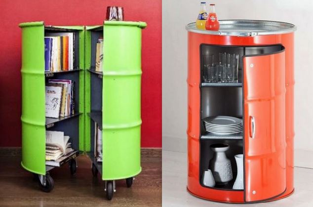 Comment recycler de vieux bidons en fer !