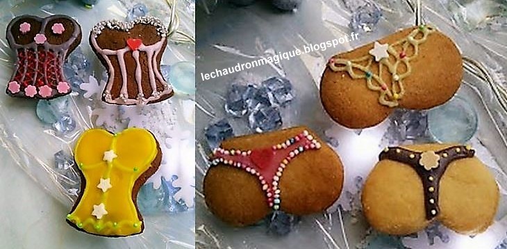 Recettes des petits sablés coquins ! Recettes des petits sablés coquins !