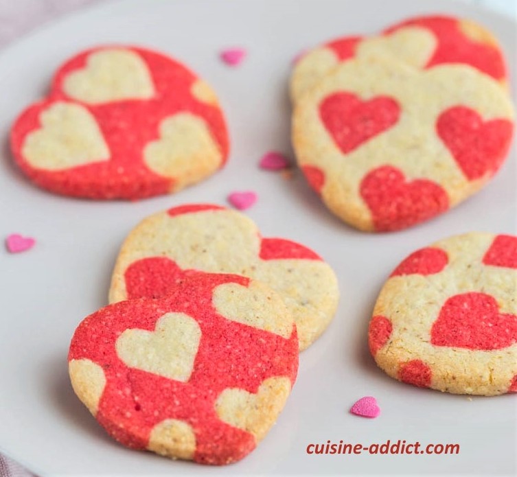 Recettes Biscuits St Valentin