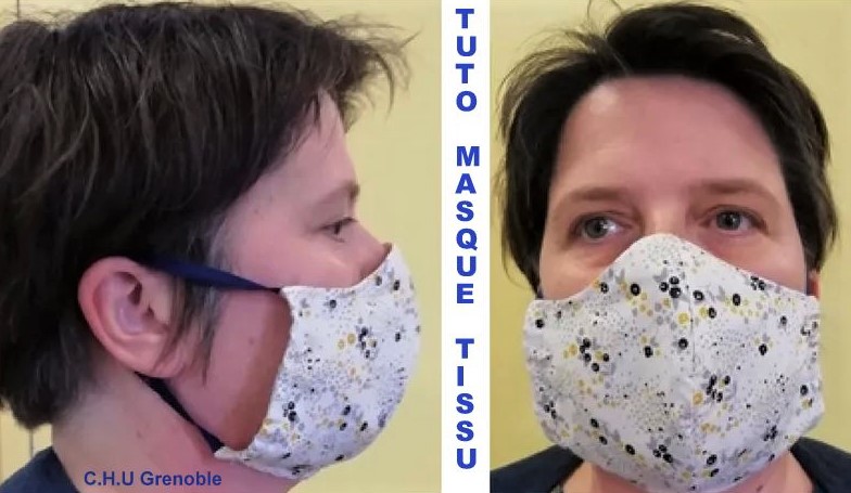 Tutoriel masque en tissu