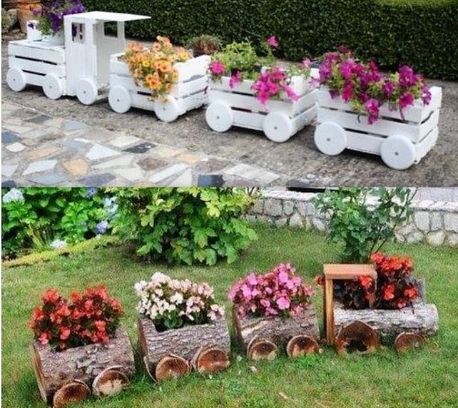 Belles idées récup et déco pour le jardin !