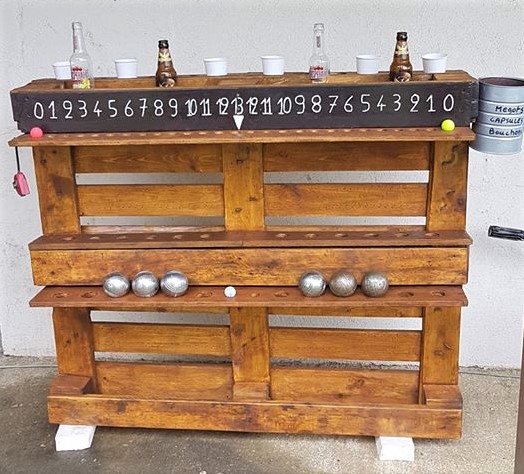 La palette spéciale pétanque
