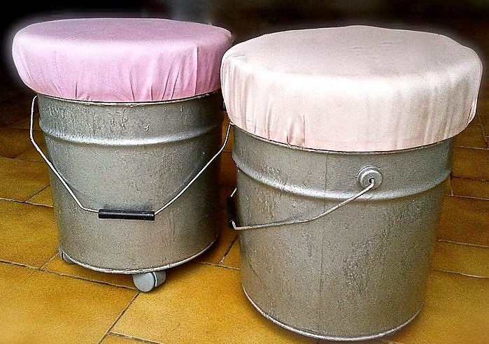 Pots de peinture recyclés !