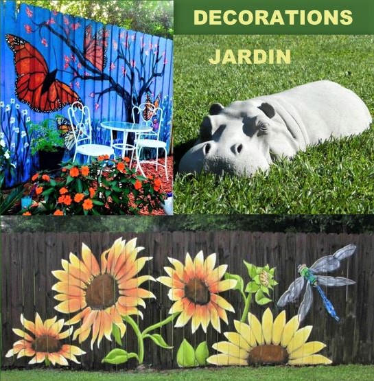 Décorations originales pour le jardin