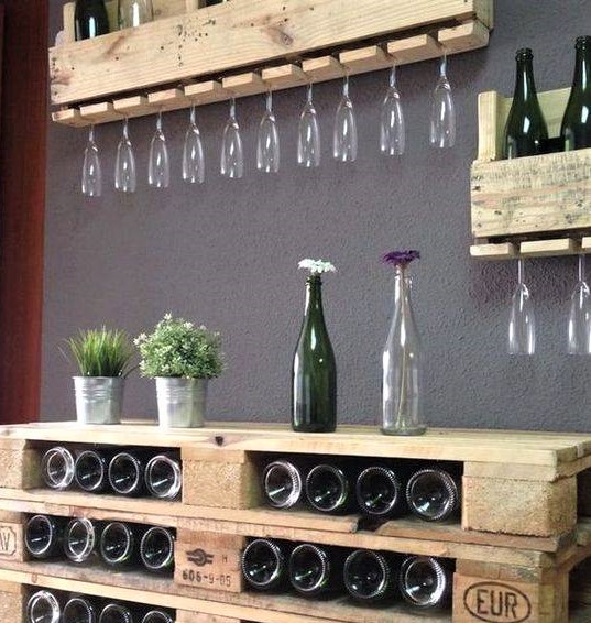 Faire une étagère Bistrot en palettes
