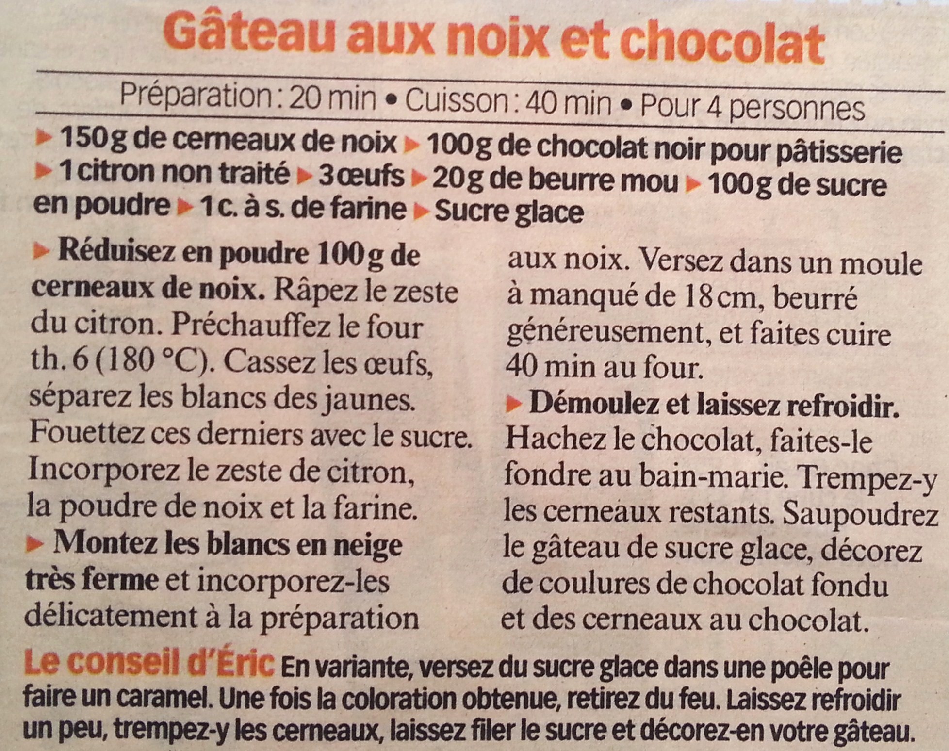 Manger des noix, c'est bon pour la santé Manger des noix, c'est bon pour la santé