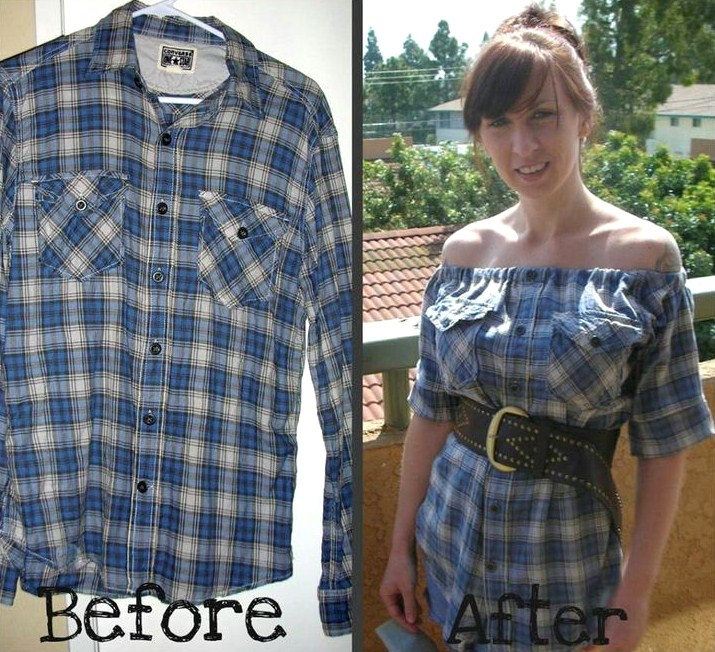 Idées récup et recyclage chemises !
