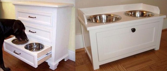 Faire une mangeoire pour grand chien