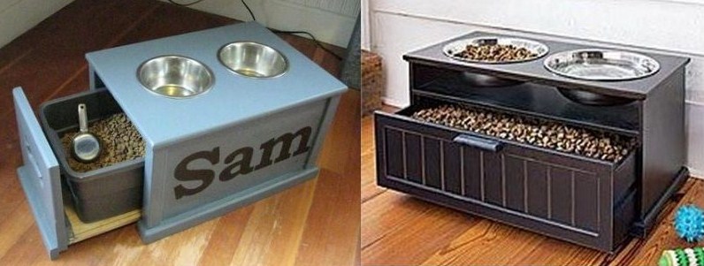 Faire une mangeoire pour grand chien