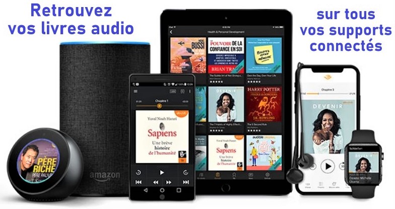 Découvrez l'univers des livres audio sur Audible.fr