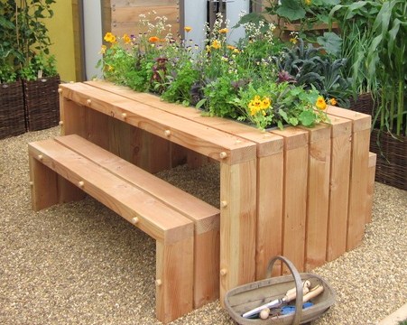 Tables de jardin originales, insolites, recyclées Tables de jardin originales, insolites, recyclées