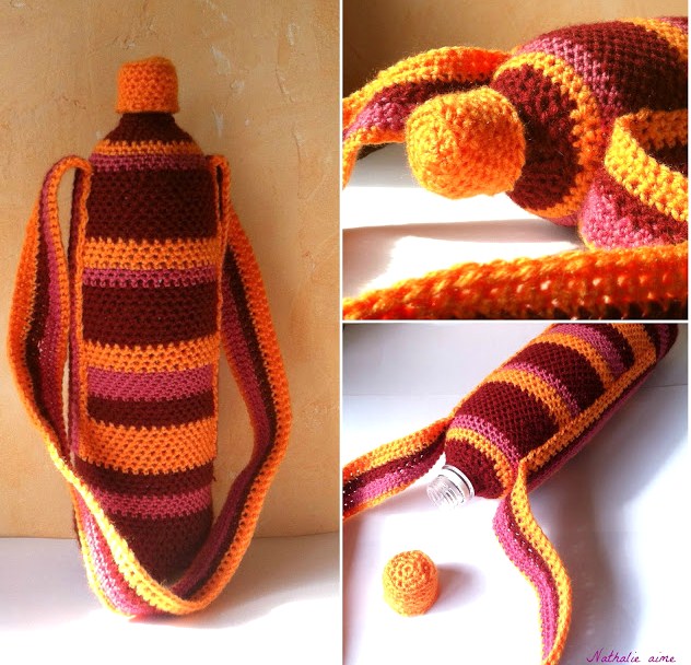 Tutos et modèles housses pour bouteilles
