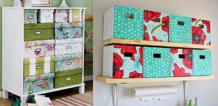 Idées pour recycler vos boîtes à chaussures et vos cartons