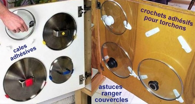 Astuces pour ranger efficacement ses couvercles de casseroles Astuces pour ranger efficacement ses couvercles de casseroles