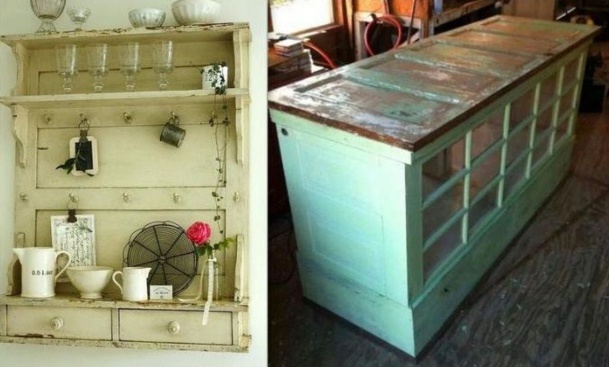 Idées pour recycler vos vieilles portes