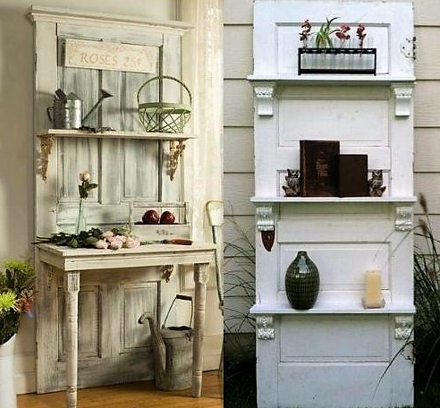 Idées pour recycler vos vieilles portes Idées pour recycler vos vieilles portes