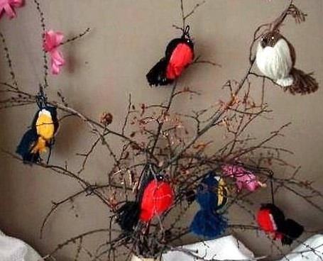 Tutoriel faire un oiseau en laine