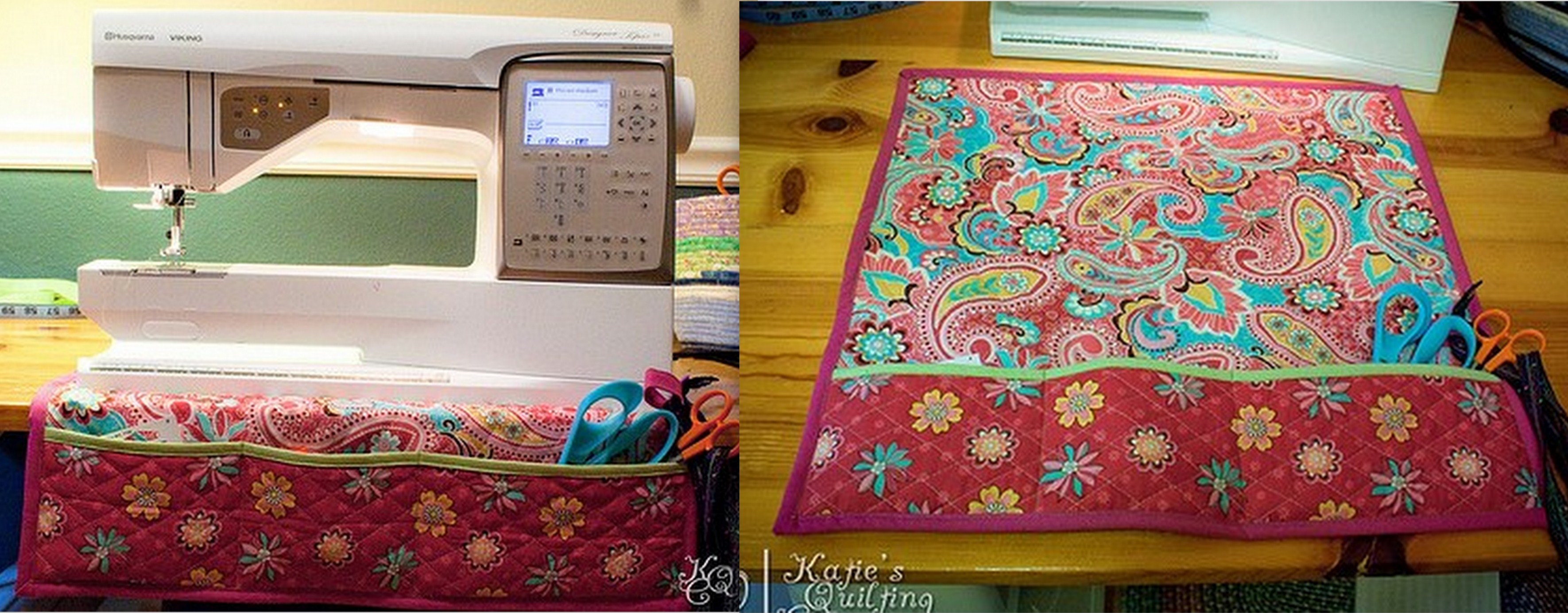 Faire un tapis pour machine à coudre, des modèles, des tutos Faire un tapis pour machine à coudre, des modèles, des tutos