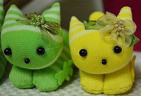 Faire un chat chaussette, des modèles et des tutos couture Faire un chat chaussette, des modèles et des tutos couture