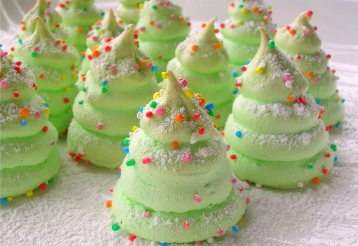 Faire des meringues de Noël