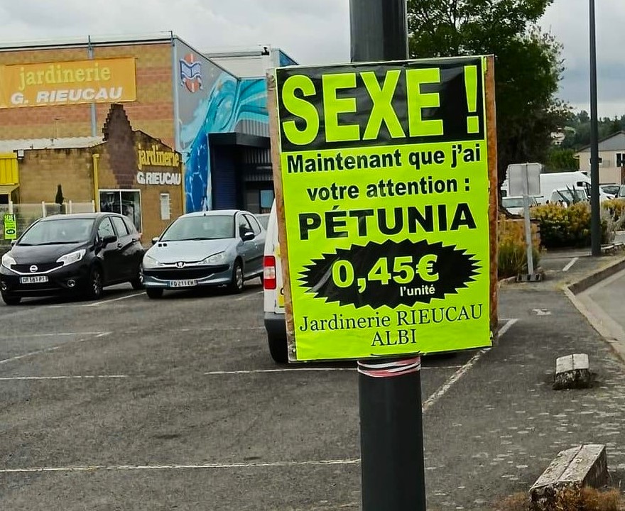 Pancartes, affiches drôles et humoristiques