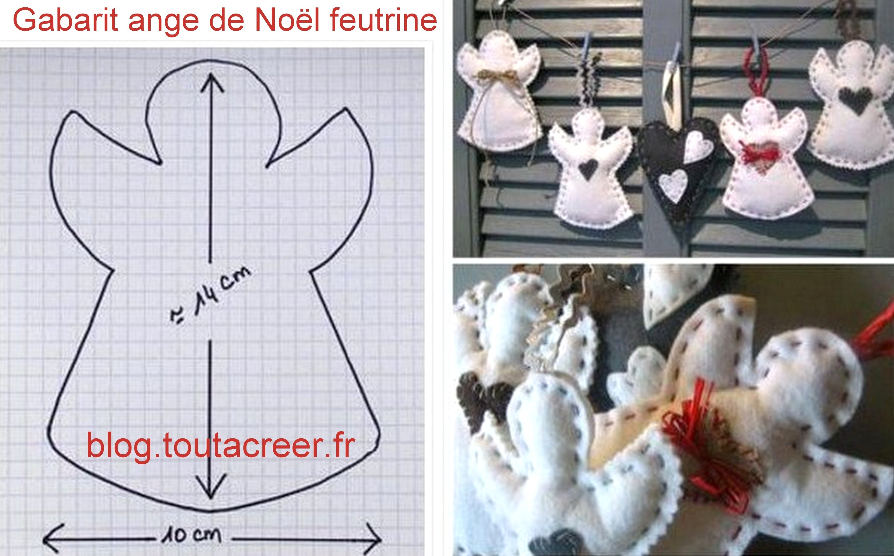 Faire des anges de Noël pour décorer le sapin, facile et pas cher