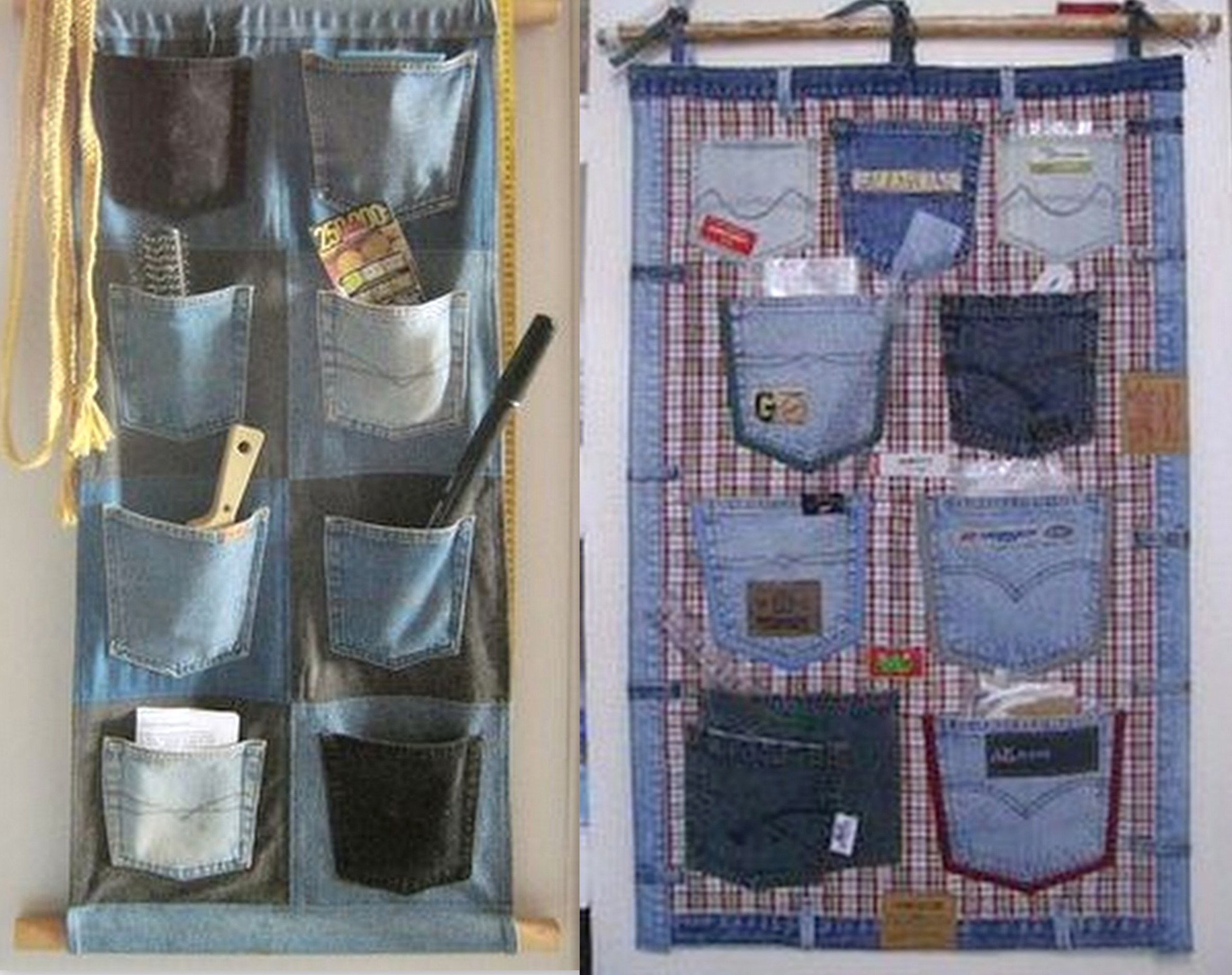 Faire un vide poche en jean, des idées, des modèles