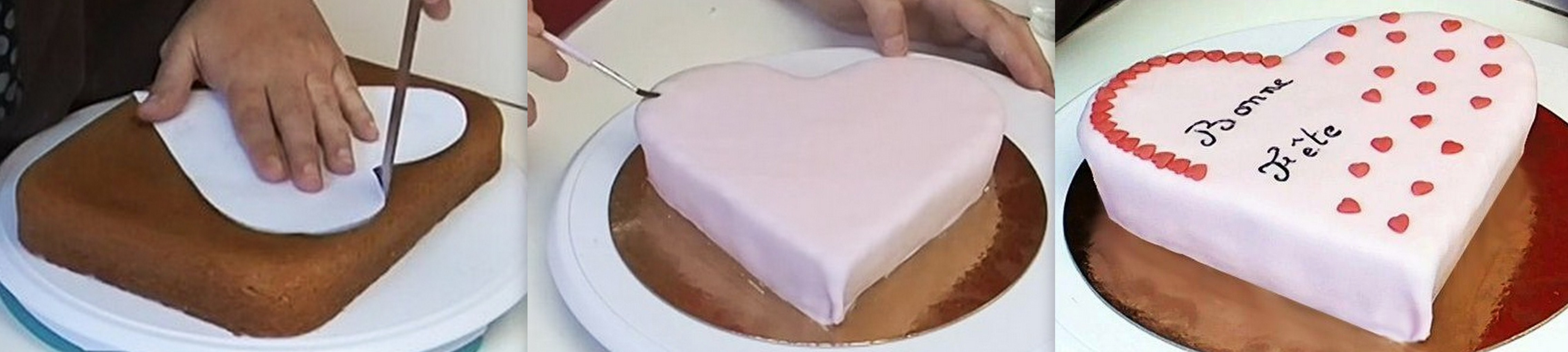 Astuces pour faire des gâteaux en forme de coeur