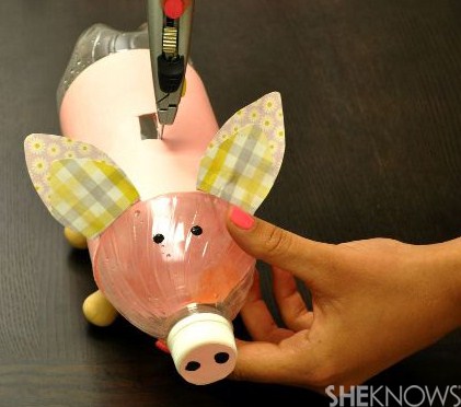 Tutoriels faire une tirelire cochon