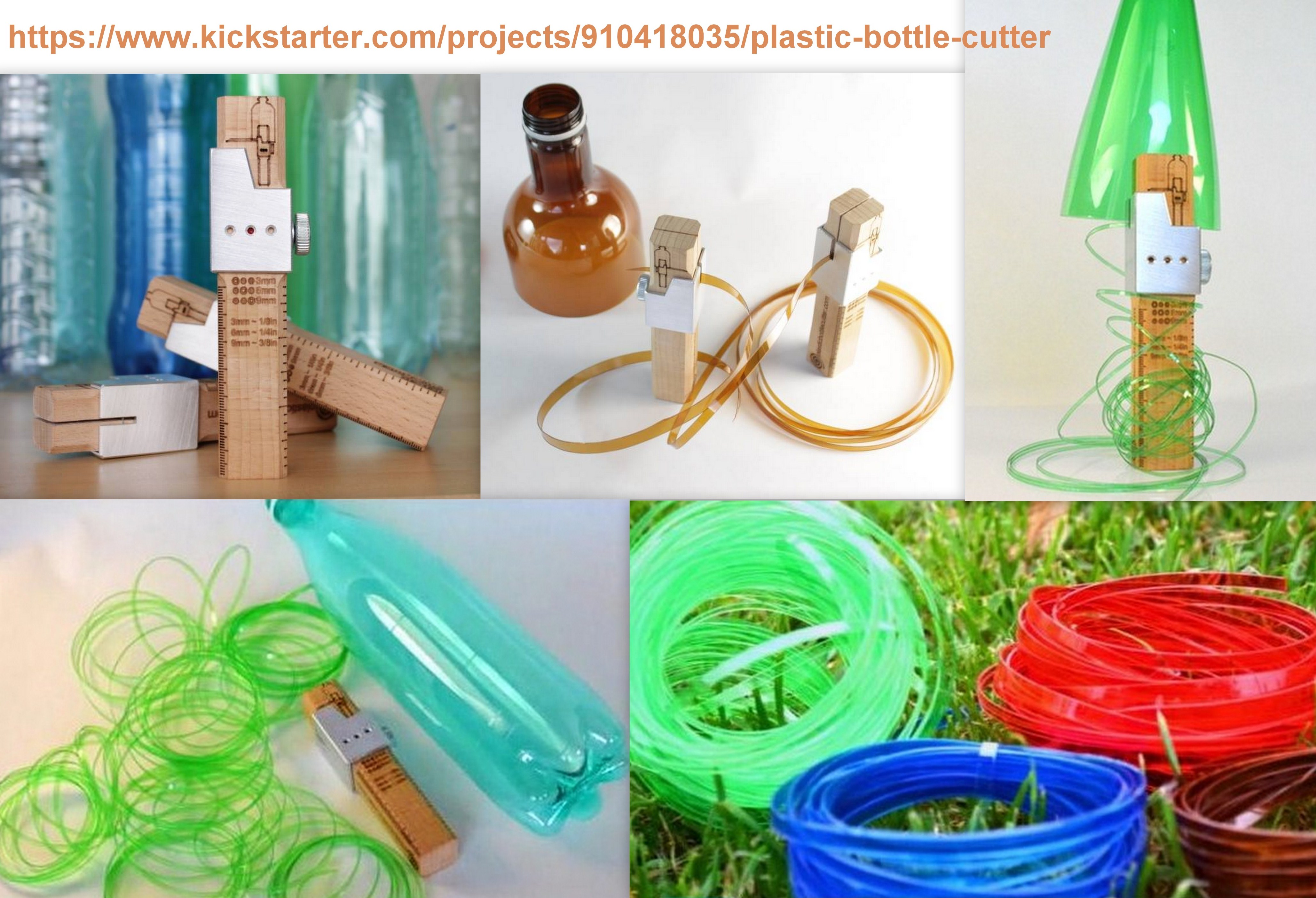 Le cutter qui transforme les bouteilles plastique en ficelle