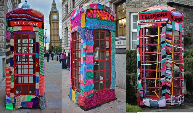 Déco urbaine : décorer des endroits, des objets, des monuments avec de la laine