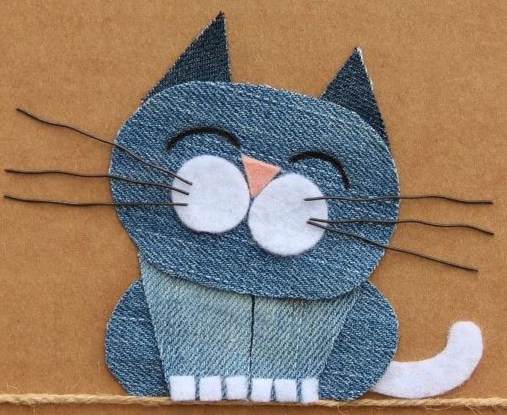 Créations animaux en jeans recyclés Créations animaux en jeans recyclés