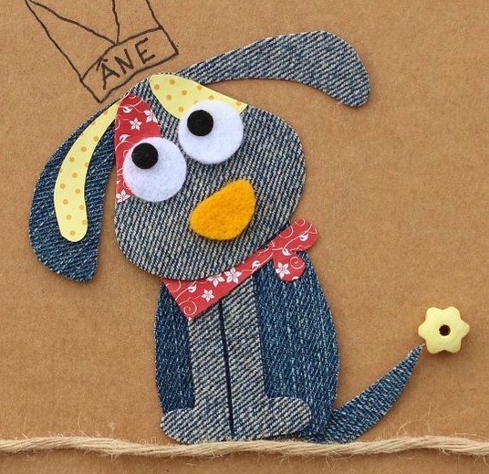 Créations animaux en jeans recyclés Créations animaux en jeans recyclés