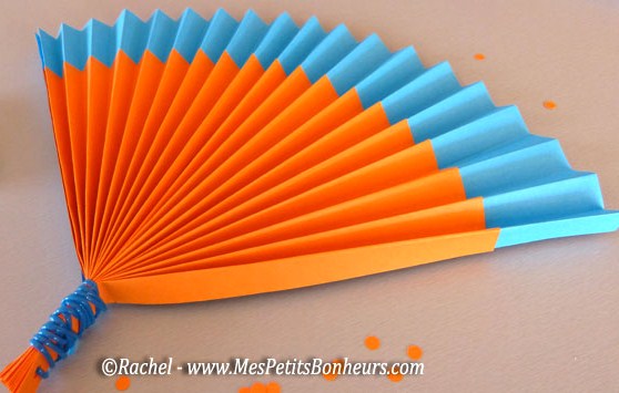 Comment faire un éventail, les tutoriels fabrication