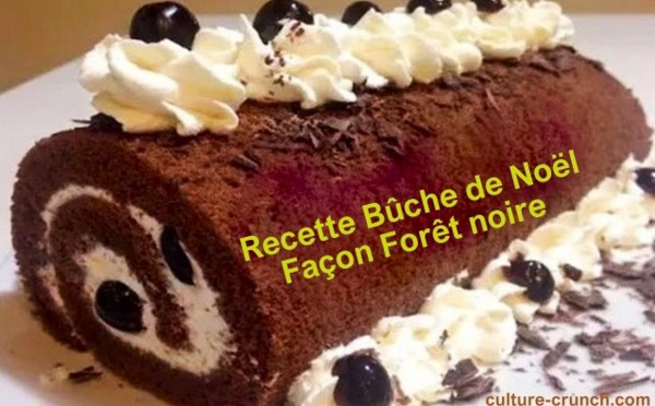 Recettes Bûches de Noël parfum Chocolat