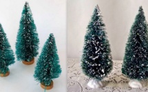 Astuce pour faire de petits sapins de Noël