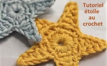 Faire des étoiles de Noël au crochet, les tutos