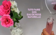 Tutoriel faire son eau de rose naturelle