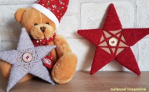 TUTO étoile de Noël en carton laine