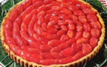 Tarte aux fraises à la crème pâtissière