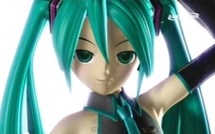 Chanteuse virtuelle Miku Hatsune est une Star au Japon