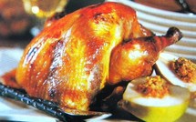 Pintade farcie aux dattes et poires à la canelle !