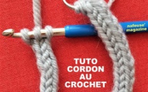 TUTO cordon laine au crochet