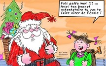 Humour, la dure vie du Père Noël