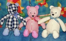 Comment faire un Ours en tissu, les tutos