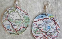 Idées récup et recyclage des vieilles cartes routières !