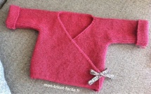 Tutoriels tricoter une veste pour Bébé : 4 tutos