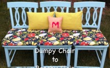 Recycler de vieilles chaises !